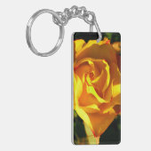Orange Rose Schlüsselanhänger (Vorderseite links)