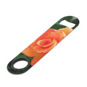 Orange Rose Speed Flaschenöffner (Rückseite Schrägansicht)