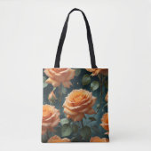 Orange Rose Tasche (Vorderseite)