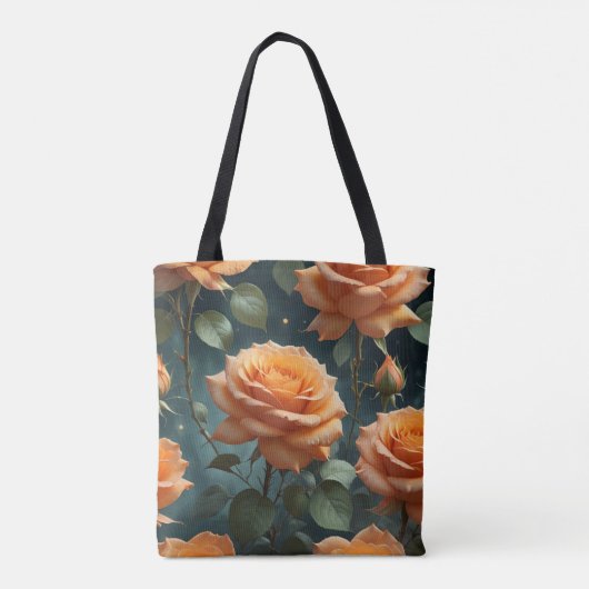 Orange Rose Tasche (Rückseite)