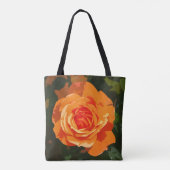 Orange Rose Tasche (Rückseite)