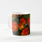 Orange Rose Tasse (Vorderseite Links)