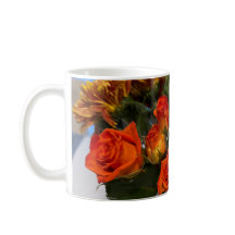 Orange Rose Tasse