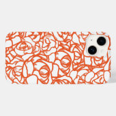 Orange Rose Telefoncase Case-Mate iPhone Hülle (Rückseite (Horizontal))