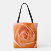 Orange Rose Tote bag Tasche (Rückseite)