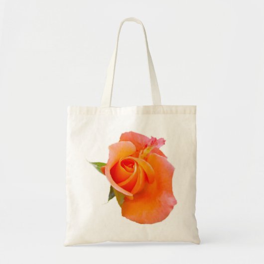 Orange Rose Tragetasche (Vorne)