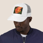 Orange Rose Truckerkappe (Beispiel)