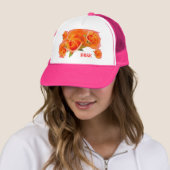 Orange Rose Truckerkappe (Beispiel)