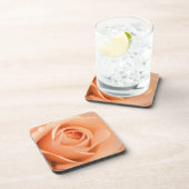 Orange Rose Untersetzer (Rechte Seite)