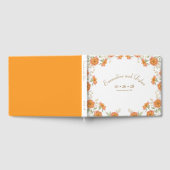Orange Rose Wedding Gästebuch (Voll)