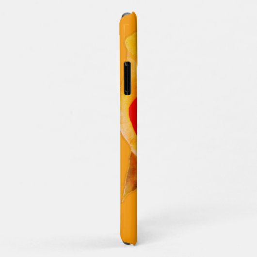 Orange Rose & Your Name Phone Case-Mate iPhone Hülle (Hinten/Rechts)