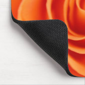 Orange Rosen-Mausunterlage Mousepad (Ecke)