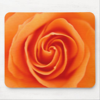 Orange Rosen-Mausunterlage Mousepad