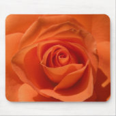 Orange Rosen-Mausunterlage Mousepad (Vorne)