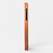 Orange-Rost-Glanz Case-Mate iPhone Hülle (Hinten/Links)