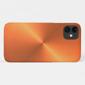 Orange-Rost-Glanz Case-Mate iPhone Hülle (Rückseite (Horizontal))