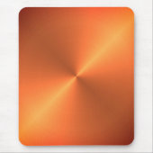 Orange-Rost-Glanz Mousepad (Vorne)