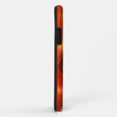 Orange Rot Case-Mate iPhone Hülle (Hinten/Rechts)