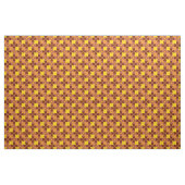 Orange, Rot und Gelb im Herbst mit Sternen Stoff (Fat Quarter (45,7 x 55,9 cm))