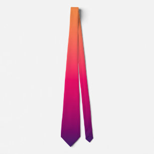 Orange Rot Violette Farbe Krawatte