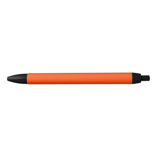 Orange-Rote Farbe einfarbig Kugelschreiber (Vorderseite)
