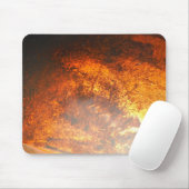 Orange & roter Schrotthaufen vintage LKW Mousepad (Mit Mouse)