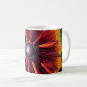 Orange rudbeckia Blume Kaffeetasse (VorderseiteRechts)
