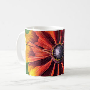 Orange rudbeckia Blume Kaffeetasse