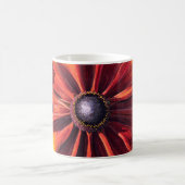 Orange rudbeckia Blume Kaffeetasse (Mittel)