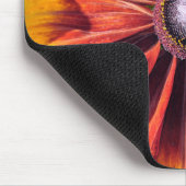Orange rudbeckia Blume Mousepad (Ecke)