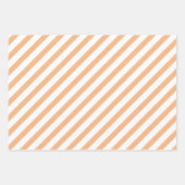 Orange Rust Fall Herbst Wasserfarbe Blütenfarbe Geschenkpapier Set (Vorderseite 3)