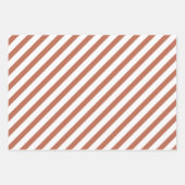 Orange Rust Fall Herbst Wasserfarbe Blütenfarbe Geschenkpapier Set (Vorderseite 2)