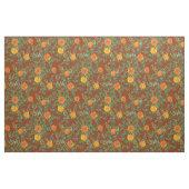 Orange Rust Rose Blumenkohl Blume Stoff (Fat Quarter (45,7 x 55,9 cm))