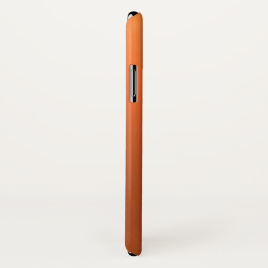 Orange Rust Shine Case-Mate iPhone Hülle (Hinten/Rechts)