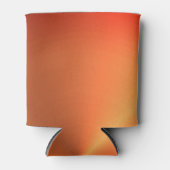 Orange Rust Shine Dosenkühler (Vorderseite)
