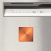 Orange Rust Shine Magnet (In Situ (Geschirrspüler))