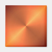 Orange Rust Shine Magnet (Vorne)