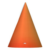 Orange Rust Shine Partyhütchen (Links)