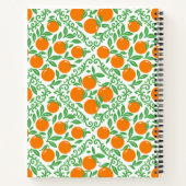 Orange Rustic Farmhouse French Country Recipe Notizblock (Rückseite)