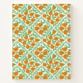 Orange Rustic Farmhouse French Country Recipe Notizblock (Rückseite)