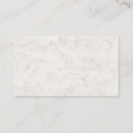 Orange Rustic Starfish Wedding Platzkarten (Rückseite)