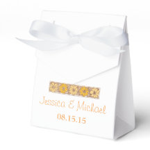 Orange Rustic Wildblume Gevor Box