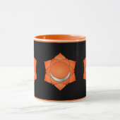 Orange Sacral Chakra Symbol - Verstand und Heilung Tasse (Zentrum)