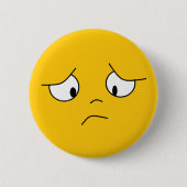 Orange Sad Face Button (Vorderseite)
