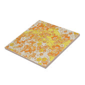 Orange Sakura Fliese (Seite)