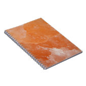 Orange Salzstein Notizblock (Rechte Seite)