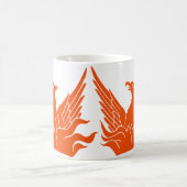 Orange San Francisco Phoenix Kaffeetasse (Mittel)