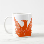 Orange San Francisco Phoenix Kaffeetasse (Links)