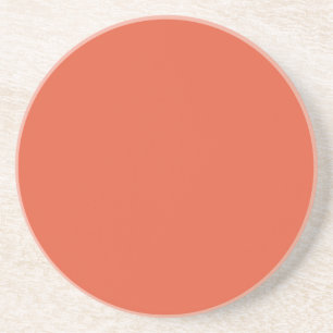 Orange Sandstone schockierend Getränkeuntersetzer
