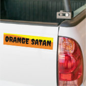 ORANGE SATAN AUTOAUFKLEBER (Auf Lkw)
